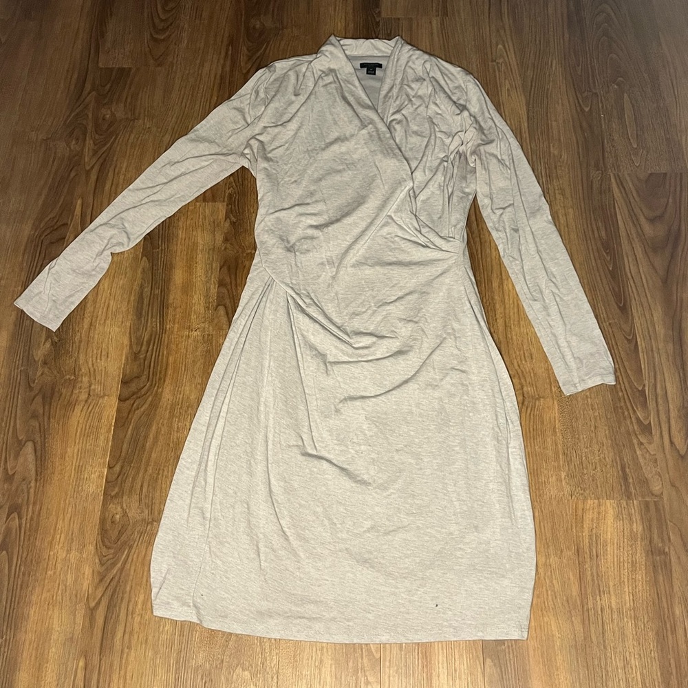 Ann Taylor | Knit dress | Grey | 10 Petite
